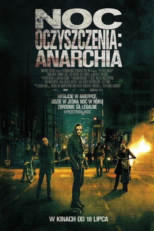 Sprawdź Noc Oczyszczenia: Anarchia - dostępność w katalogu Vider