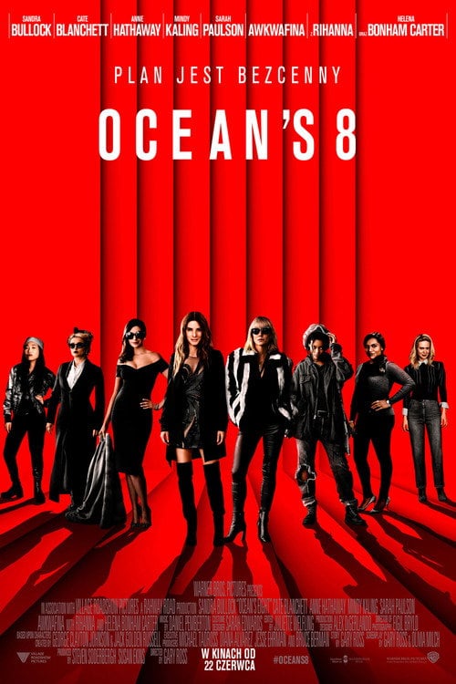 Sprawdź Ocean's 8 - dostępność w katalogu Vider
